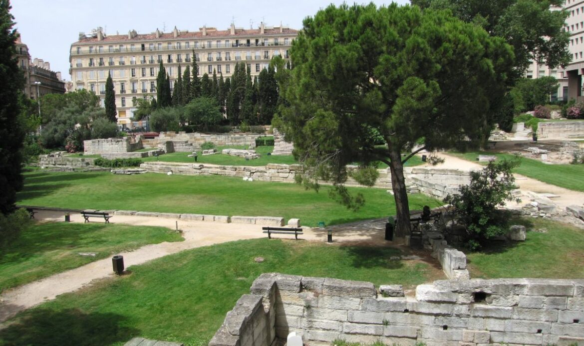 Jardin des vestiges marseille